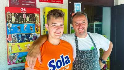 Matija in Matjaž Cotič (FB MATJAŽ COTIČ)