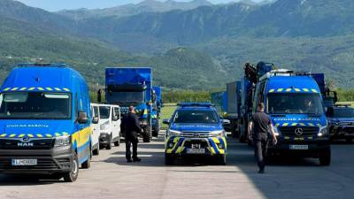 Ekipa civilne zaščite je odšla iz Ajdovščine v Emilijo - Romanjo (UPRAVA ZA ZAŠČITO IN REŠEVANJE)