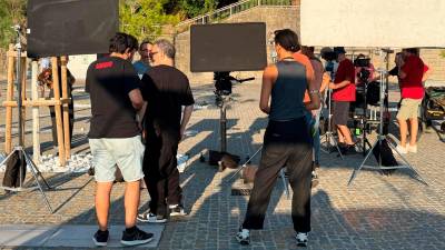 Snemanje serije L’Ombra v Grljanu (STUDIO SANDRINELLI)