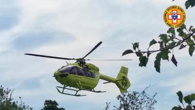 Reševalni helikopter, fotografija je simbolična (CNSAS FVG)