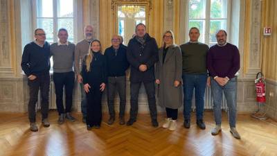 Župani občin briške skupnosti Collio