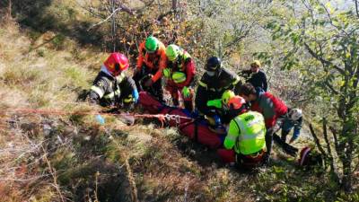 Reševalna akcija na gori Valinis v Karnijskih predalpah (CNSAS FVG)