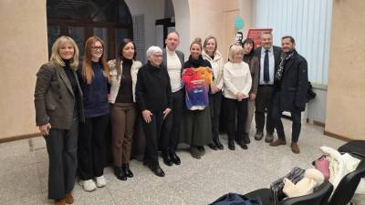 Predstavitev projekta v dvorani Dore Bassi (D.B.)