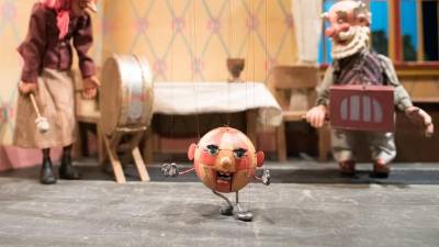 Prizor igre Žogica marogica