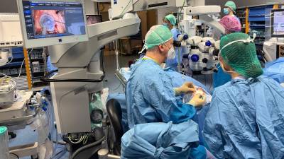 Operacijo je izvedel predstojnik očesne klinike Daniele Tognetto