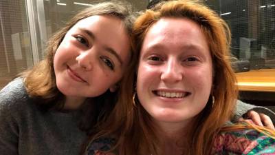 Eve Ramseyer z avtorico prispevka