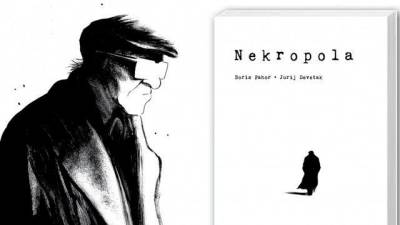 Devetakova Nekropola v stripu je med nominiranci za nagrado zlatirepec