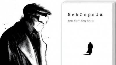 Nemški prevod Pahorjeve Nekropole v stripu bo septembra izšel pri nemški založbi Schaltzeit Verlag (MLADINSKA KNJIGA)