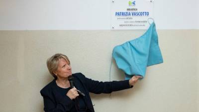 Na tehničnem zavodu Deledda so poimenovali knjižnico po Patrizii Vascotto (FOTODAMJ@N)
