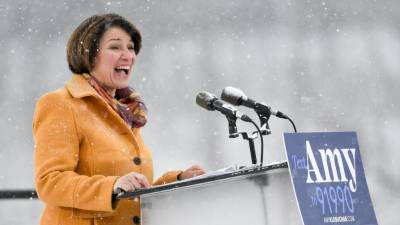 Ameriška zvezna senatorka slovenskega rodu Amy Klobuchar (ARHIV)