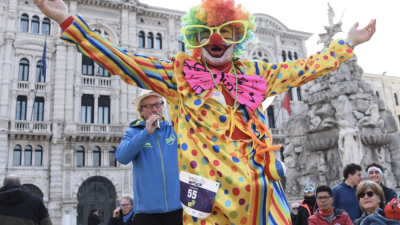 Prizor ene izmed preteklih pustnih Bavisel (TRIESTESPRINGRUN.COM)