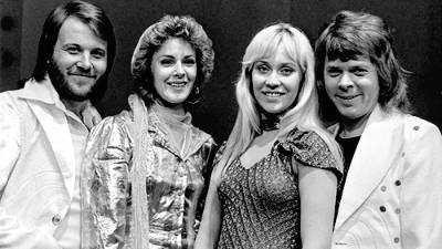 Člani skupine Abba leta 1974 (WIKIPEDIA)