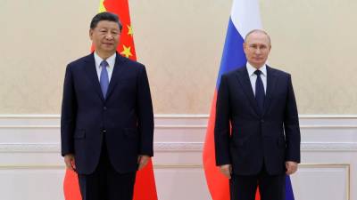 Do srečanja med Xijem Jinpingom in Vladimirjem Putinom so bile kritične ZDA (ANSA)
