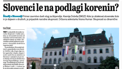 Zagovornik načela enakosti se je s primerom seznanil preko medijskega poročanja v Primorskem dnevniku