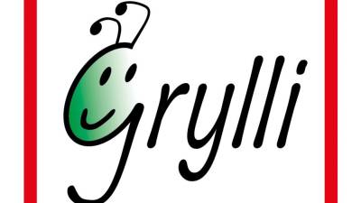 Logotip čričkove kave Grylli