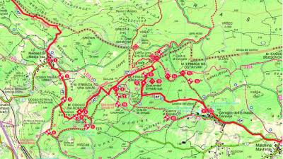Označena čezmejna pohodniška na območju Grmade