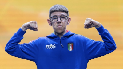 Matteo Parenzan (ŠK Kras) je ubranil naslov evropskega prvaka