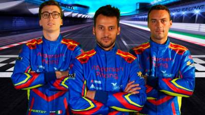 Z leve: Andro Pertot, Matthias Lodi in Stefano Cornachin