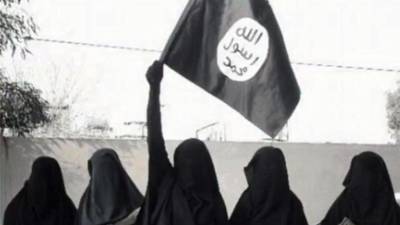 Privrženke teroristične organizacije Islamska država (ANSA)