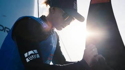 Jadralka Jana Germani v akciji (OSEBNI ARHIV)