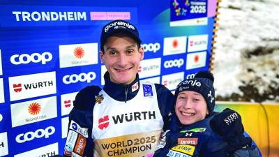 Domen in Nika Prevc (FB/SLOSKI)