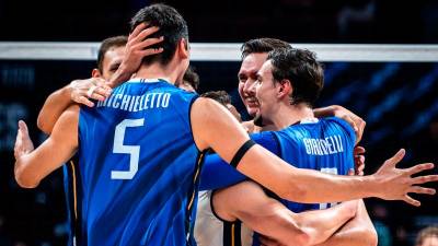 Italijanski odbojkarji so se uvrstili v polfinale (FIP/FACEBOOK)