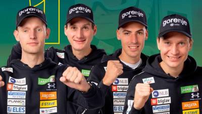 Slovenski skakalci so znova svetovni prvaki (SLOSKI NORDIC TEAM)