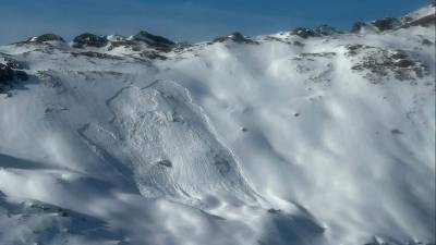 Plaz na območju smučarskega središča Bad Hofgastein (GORSKA REŠEVALNA SLUŽBA IZ SALZBURGA)