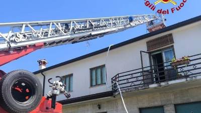 Tržiški gasilci med intervencijo (GASILCI)