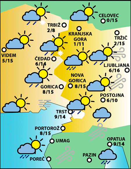 Sreda, 11. marca 2026