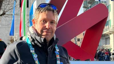 Barkovljan Robert Scerni v Cortini (OSEBNI ARHIV)