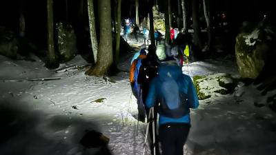 Nočni pohod (FOTO VONCI)