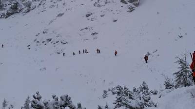 Reševalna akcija pod Toscem (GORSKA REŠEVALNA ZVEZA SLOVENIJE)