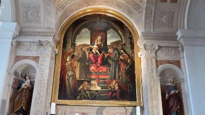 Oltarna slika Vittoreja Carpaccia se je vrnila domov