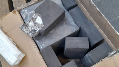 Droga je bila spretno zavita v plastično folijo in vzidana v zidake