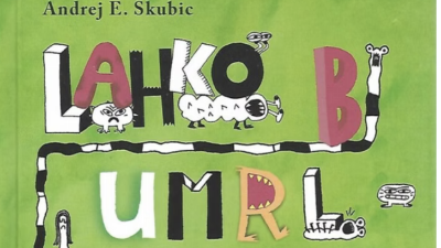 Detajl platnice knjige Lahko bi umrl na tem kavču z mano