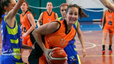 Košarkarica Martina Gantar v dresu openskega Poleta (ARHIV)