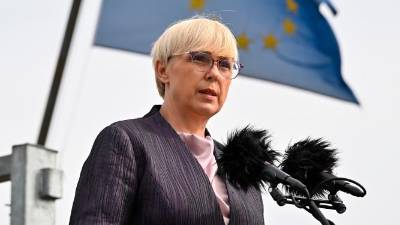 Predsednica Republike Slovenije Nataša Pirc Musar na svečanosti v Bazovici (FOTODAMJ@N)