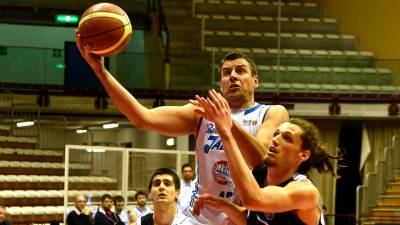 Peter Franco leta 2014 v Jadranovem dresu proti ekipi Vivigas Alto Sebino (ARHIV)