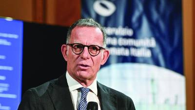 Predsednik INPS Gabriele Fava (FOTODAMJ@N)