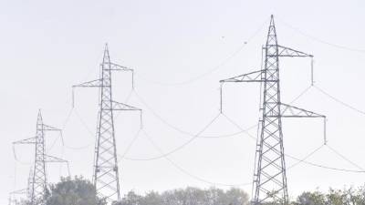 Daljnovod družbe Terna na arhivskem posnetku