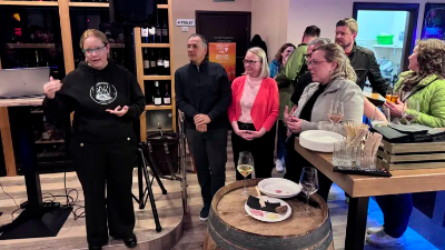 Utrinek iz koprskega štaba Gibanja Svoboda (SAŠO DRAVINEC/PRIMORSKE NOVICE)