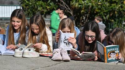 Prvi nacionalni dan branja na NSŠ sv. Cirila in Metoda na Katinari (FOTODAMJ@N)