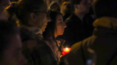 Četrtkov shod pred goriško bolnišnico (TIBALDI)