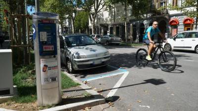 Kolesar na Korzu Italia (BUMBACA)