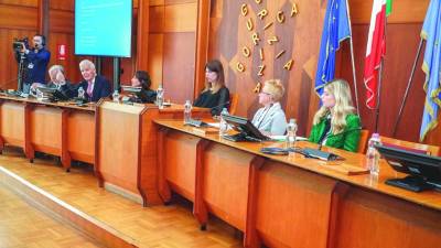 Prizor posveta, ki ga je organiziralo društvo DM+ v Gorici (MAREGA/TIBALDI)