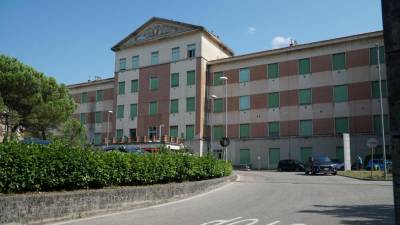 Nekdanja goriška bolnišnica v Ulici Vittorio Veneto (BUMBACA)