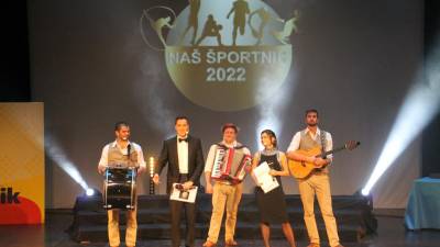 Arhivska fotografija z lanskega Našega športnika v Kulturnem domu v Gorici (FOTO JAN KOMEL)