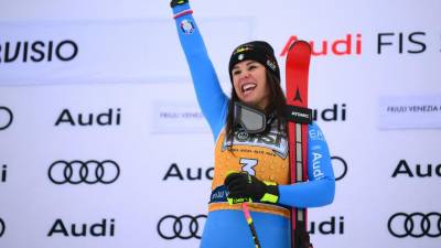 Italijanska alpska smučarka Nicol Delago (ANSA)