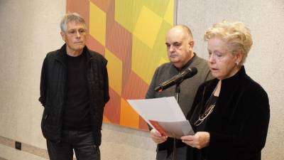 Z odprtja razstave v KC Bratuž (BUMBACA)